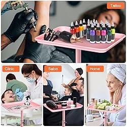 JOSTZHXIN Salon Tray, Height Adjustable Salon SPA