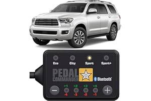 PEDAL COMMANDER for Toyota Sequoia 2008-2022 Throttle Response Controller Fits: 2nd Gen, Limited, Platinum, SR5, TRD Pro, TRD Sport, Sequoia Accessories