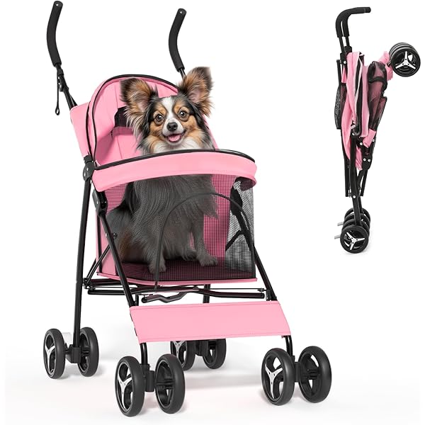Pet Stroller Pet Gear Travel Lite Plus Stroller, Compact, Easy