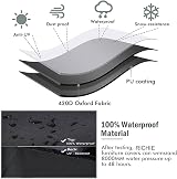 RICHIE Garden Furniture Cover 420D Waterproof 200x160x71cm Rectangular view 4