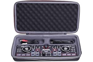 XANAD Hard Case for Numark DJ2GO2 Touch or Numark DJ2GO2 Pocket DJ Controller - Travel Protective Carrying Storage Bag