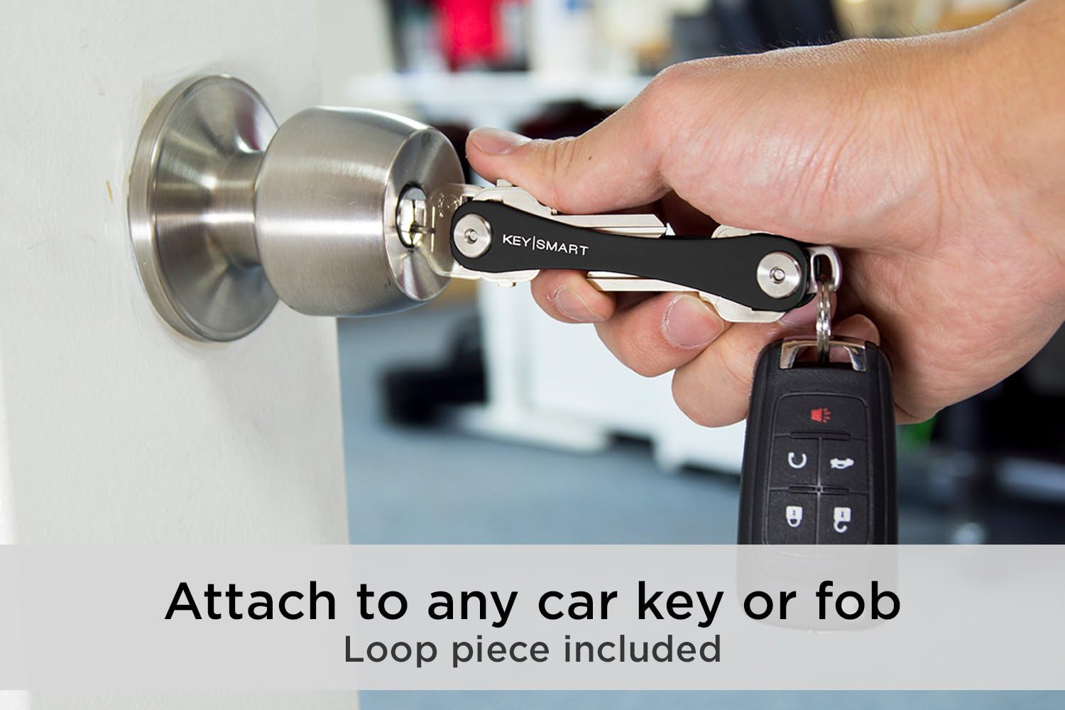 Keysmart KS019BKN key holder in black colour, 8 Keys - Image 5