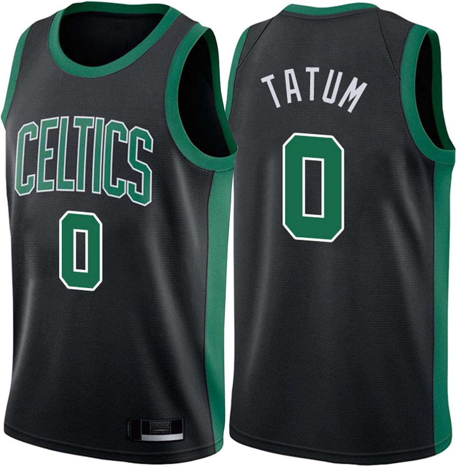 XXEJ Boston Celtics 0 Jayson Tatum Herren Basketballtrikot, 2021 All