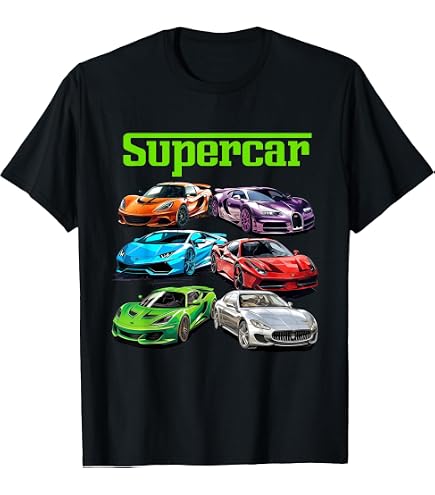 Amazon.com: The Best Supercar Racing Fan on The Planet. T-Shirt