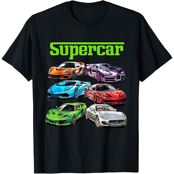 Amazon.com: The Best Supercar Racing Fan on The Planet. T-Shirt