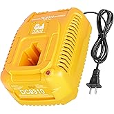 KUNLUN DC9310 18-Volt Fast Charger Replacement Compatible for Dewalt 18V XRP Battery Charger DW9116 for 7.2V-18V NiCD/NiMH Batteries DC9096 DC9098 DC9099 DC9091 DW9096 DW9094 (NOT for Li-ion Battery)