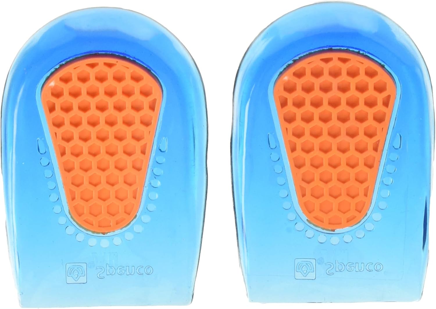 Spenco Gel Heel Cup Shoe Inserts for Pain Relief from Heel Spurs or Bruising, Small/Medium: Health & Personal Care