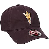 NCAA Zephyr Arizona State Sun Devils mens Scholarship Relaxed Hat, Adjustable-Z-buckle, maroon