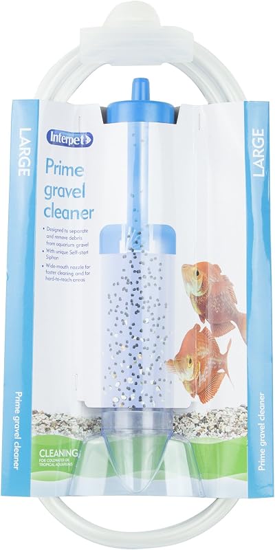 Interpet Aquarium Syphon Water Drainer Gravel Cleaner Large with Nozzle