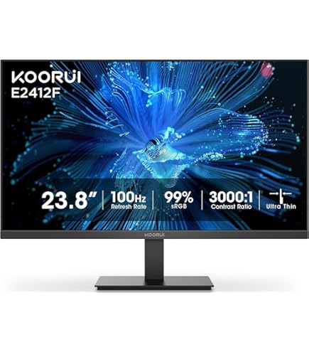 KOORUI 25E3A 24.5インチ FHD Amazon.com: KOORUI 25E3A 24.5-inch Gaming Monitor, 170hz FHD