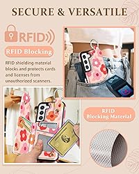 Shorogyt for Samsung S22 Plus Wallet Case with Card