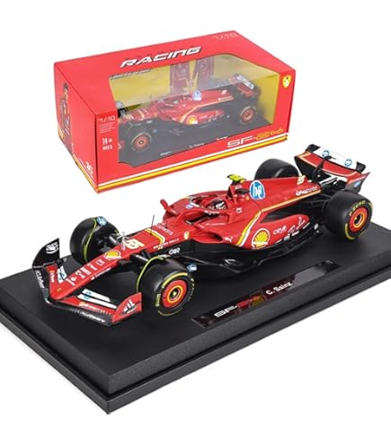 Amazon.com: HTLNUZD 2024 New 1/18 F1 SF24#16 Leclerc Racing Car
