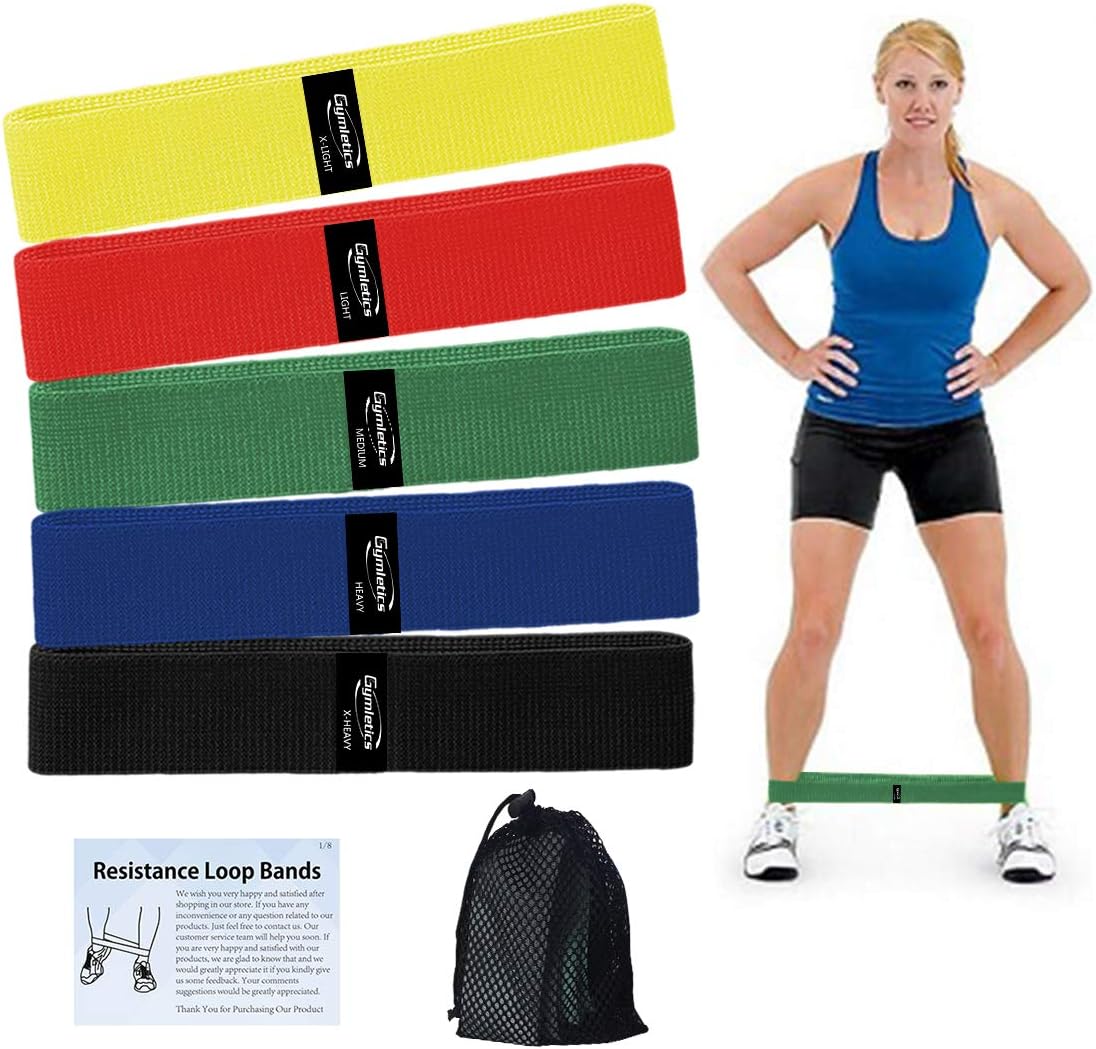 Yoga,3 Pack Workout Bands Exercise Bands Glute Bands for Physical