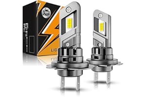 Auxbeam H7 Fog Light, 12000 LM 6500K, H7 Powersport Light for Off-Road Use or Fog Light-2 Pack