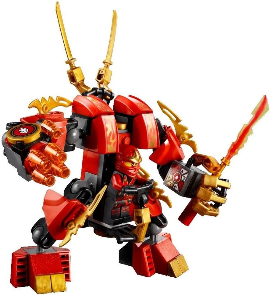 lego robot de fuego