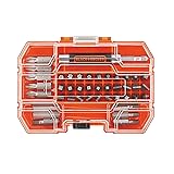 BLACK+DECKER 42-Piece Bit Set for Screwdriver