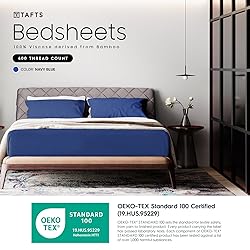 Tafts Cali-King Sheets Set, Pure 100% Viscose