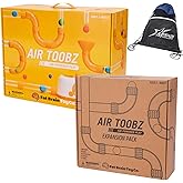 Fat Brain Toys Air Toobz Starter Set: Air Toobz & AirToobz Expansion Set with Exclusive Drawstring Bag