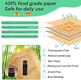 YQL Air Fryer Liners 100PCS for Ninja Instant Vortex Dual Air Fryers view 4