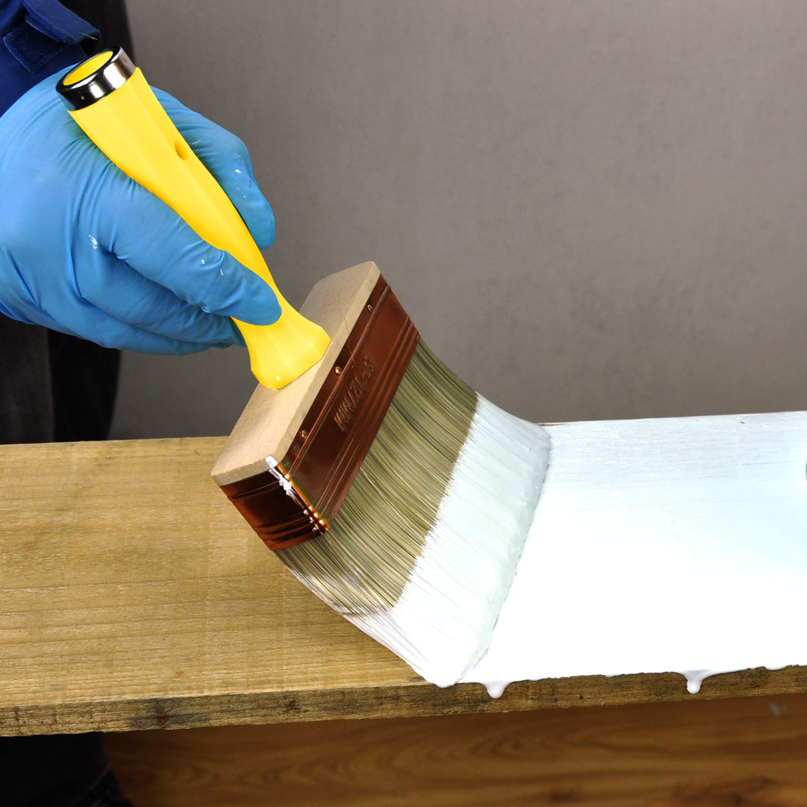 KingOrigin 9 inch Paint Roller Kit 6 PIECE with fence brush paint