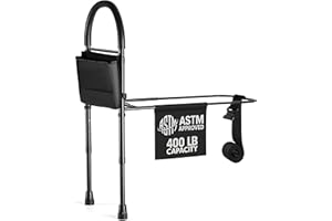 Medical king Bed Rails for Elderly Adults Safety Bed Assist Rails for Seniors with Adjustable Heights ASTM Approved Easy to get in or Out of Bed with Floor Support