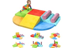YENING Foam Climbing Blocks for Toddlers 1-3 Baby Climbing Toys for 1 Year Old Soft Play Set for Babies 6-12 Months Indoor