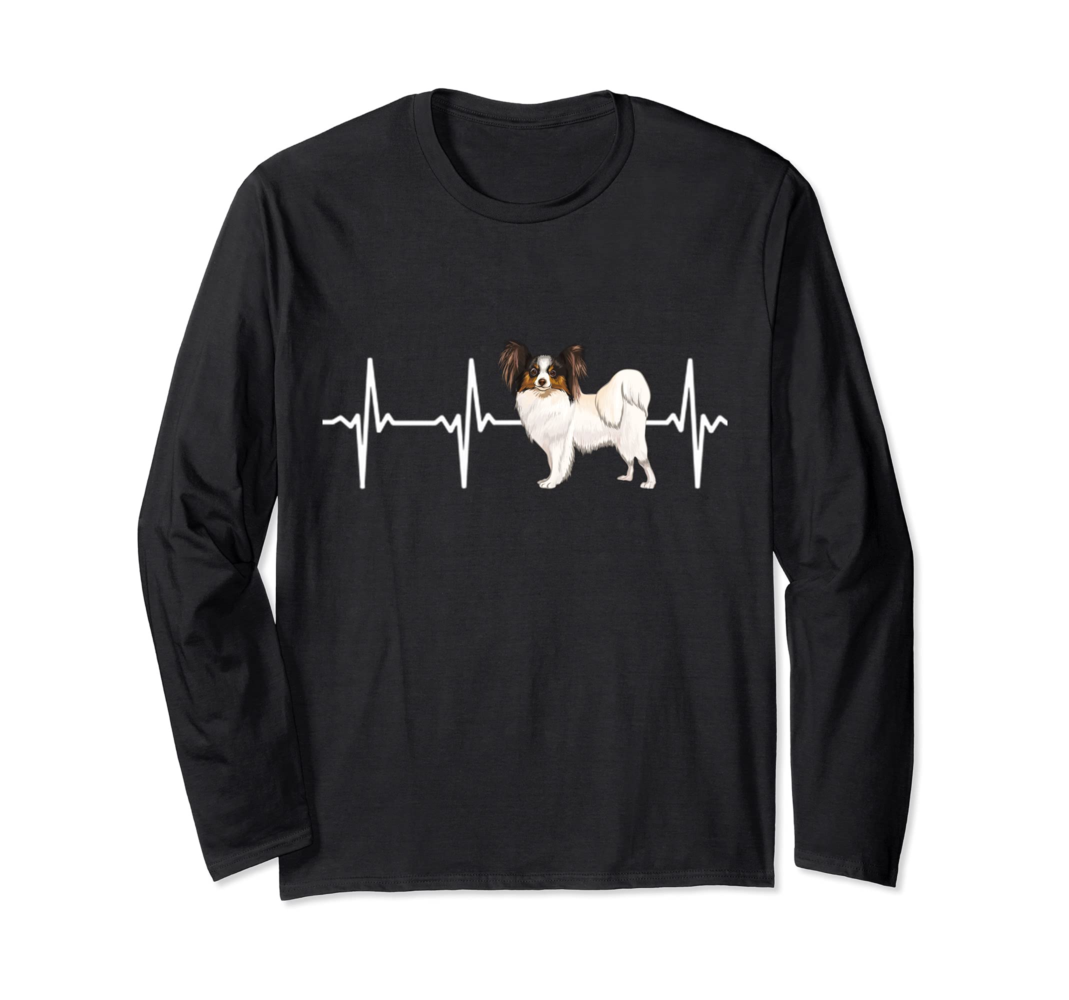 Soft Coated Wheaten Terrier Heartbeat Love My Dog Long Sleeve T-Shirt