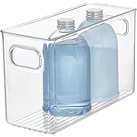 InterDesign Linus Plastic Countertop, Closet, and Vanity Organizer, Storage Bin for Bathroom, Bedroom, Office, Craft Room, Ki