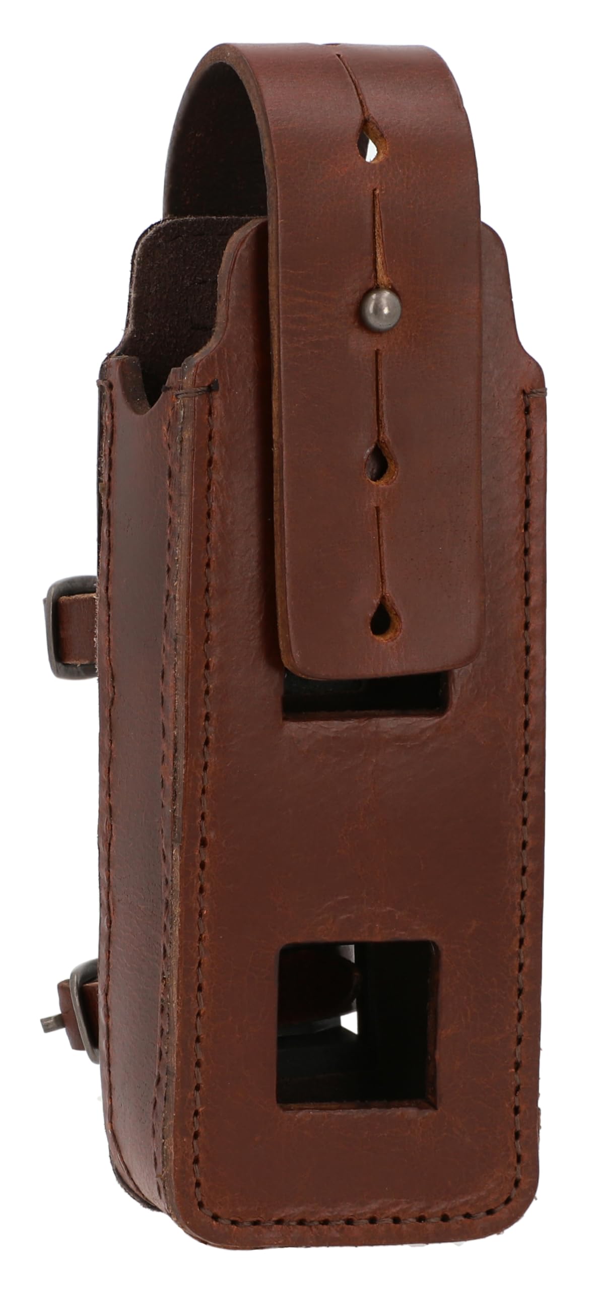 Gusti Glasses case leather - Laurent F. Glasses case sunglasses Leather cover Leather case Vintage brown leather