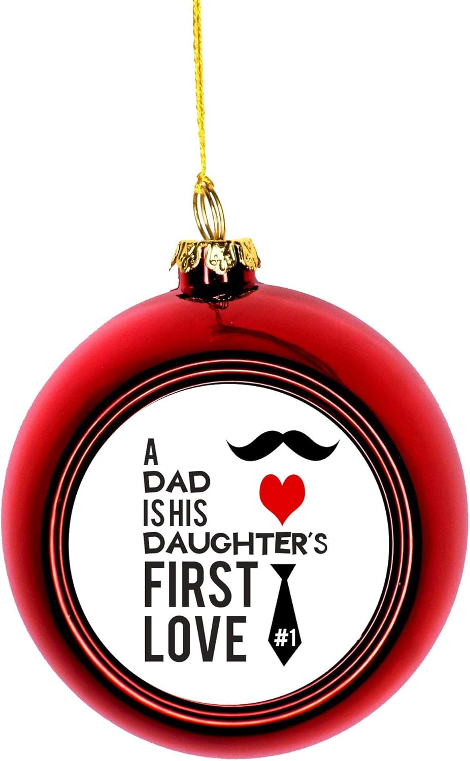dad christmas bauble