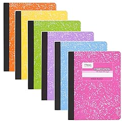 Mead Composition Book, 6 Pack of Wide Ruled