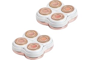 INNOBEAUT Women Legs Replacement Heads for Flawless Legs Shaver, 2 Pack
