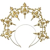 BLESSUME Halo Crown Mary Goddess Headband Women Halloween Costume Headpiece