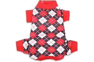 Small Dog Pajamas Small Dog PJs for Small Dogs Soft Stretchable Puppy Pajama Medium Pet Jumpsuit Pet Shirt Girls