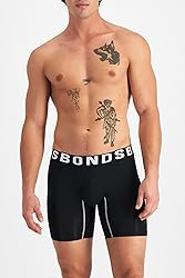 Bonds Men's Underwear Anti-Chafing Boxer Briefs