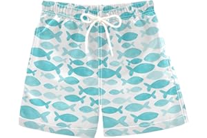 visesunny Little Boys Quick Dry Beach Board Shorts Kids Swim Trunk Swimsuit Beach Shorts Swim Trunk for Infant Baby Boy Teens