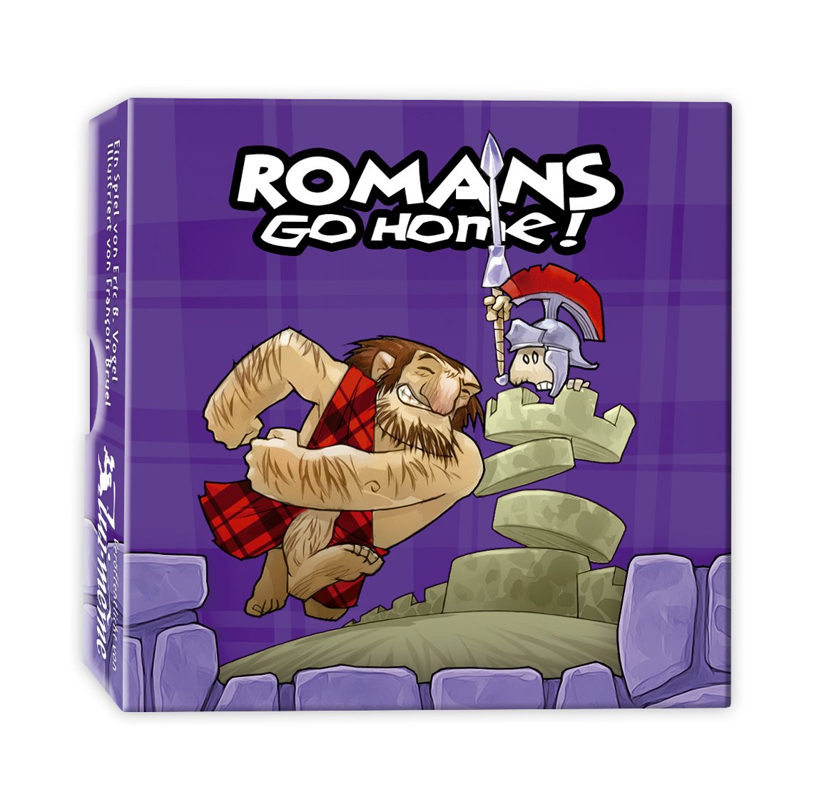 Asmodee Lui Meme 002358 – Romans Go Home – Card Game [German Language]