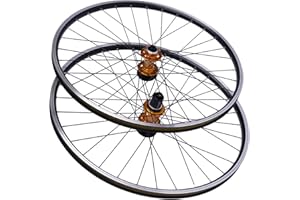 MOCHAG Mountain Bike Wheelset, 29In MTB Wheelset Aluminum Alloy Bike Rim w/Double Six-Hole Disc Brake, Quick Release Front Rear Wheels Bike Wheels Fit 7-12 Speed Cassette Bicycle Wheelset