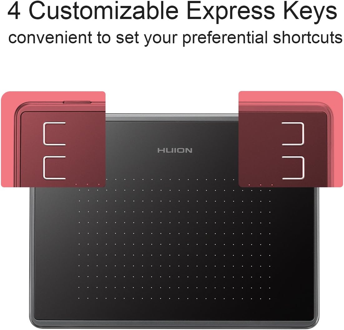 Huion Inspiroy H430P Graphics Drawing Tablet for Osu! Signature Pad