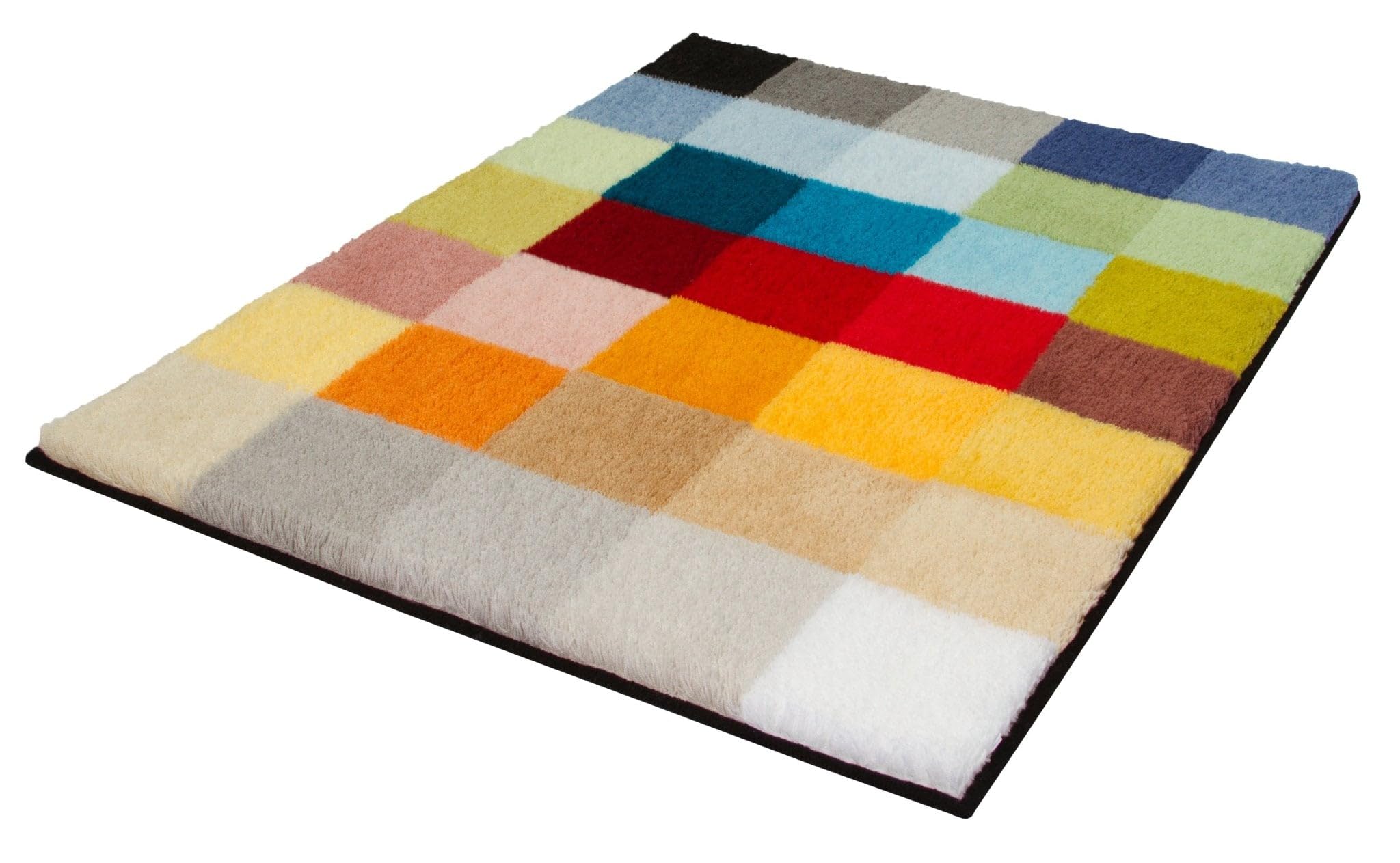 Kleine Wolke "Cubetto Bath Mat, Multi-Colour, 65 x 90 cm