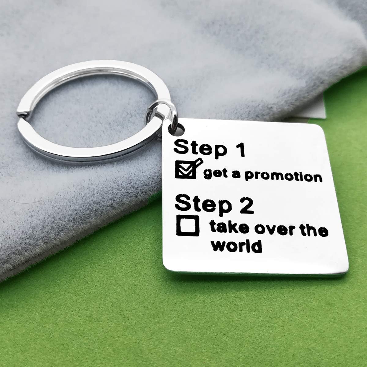 Funny New Job Gift Coworker Leaving Gift Job Promotion Gift Keyring Going Away Gifts Inspirational Gift Keyring for Colleague Boss Goodbye Friendship Keepsake Christmas Birthday Gift Office Gift - Image 5