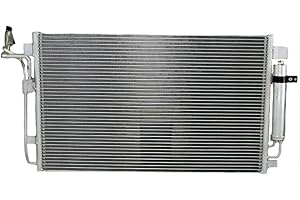 Klimoto Condenser | Compatible with Nissan Altima 2007-2012 Maxima 2009-2013 2.5L L4 3.5L V6 | Compatible with SZ3030124 4819 9531080J00 9531080J0
