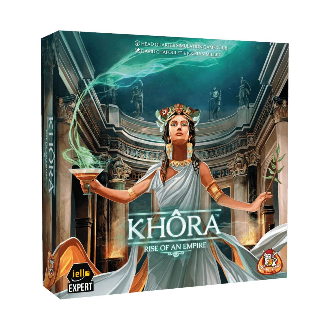 IELLO IEL51751 Khôra Rise of an Empire Board Game, Multicoloured