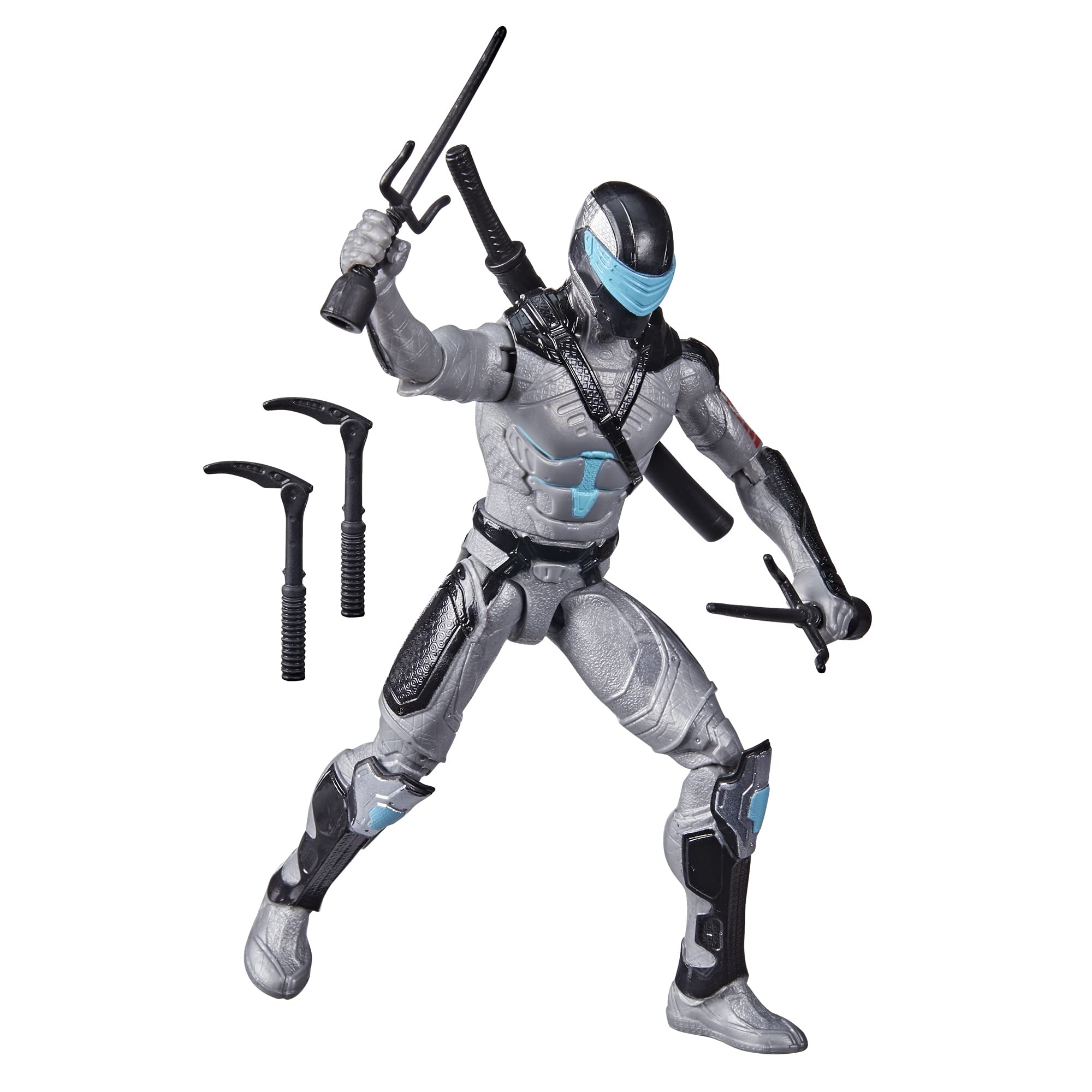 Hasbro Snake Eyes: G.I. Joe Origins Ninja Tech Snakes Eyes Action Figure with Fun Action Feature and Accessories, Toys for Kids Ages 4 and Up