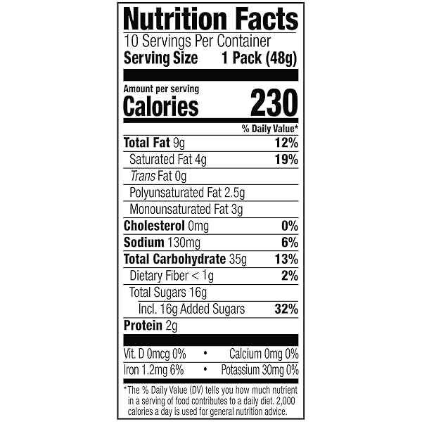 LANCE VANILLA FLAVORED CRÈME, 10 COUNT 1.7 OZ