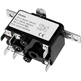 APFR-380 90-980 24V AC Heavy-Duty Fan Relay &ndash; Single Pole SPST &ndash; Isolated AC Switch for HVAC blowers, humidifiers, Goodman blowers, Heat sequencers &ndash; Includes Universal Bracket (1)