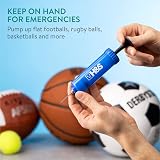H&S 2 Inflator Ball Pump with Needles & Adapters for Football Basketball view 6