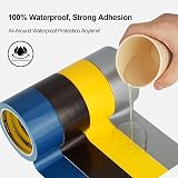 LLPT Duct Tape 50MM x 9M Yellow Premium Cloth Gaffer Tape DT601YL view 3