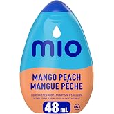 MiO Mango Peach Liquid Water Enhancer, 48mL/1.6oz, Imported from Canada}