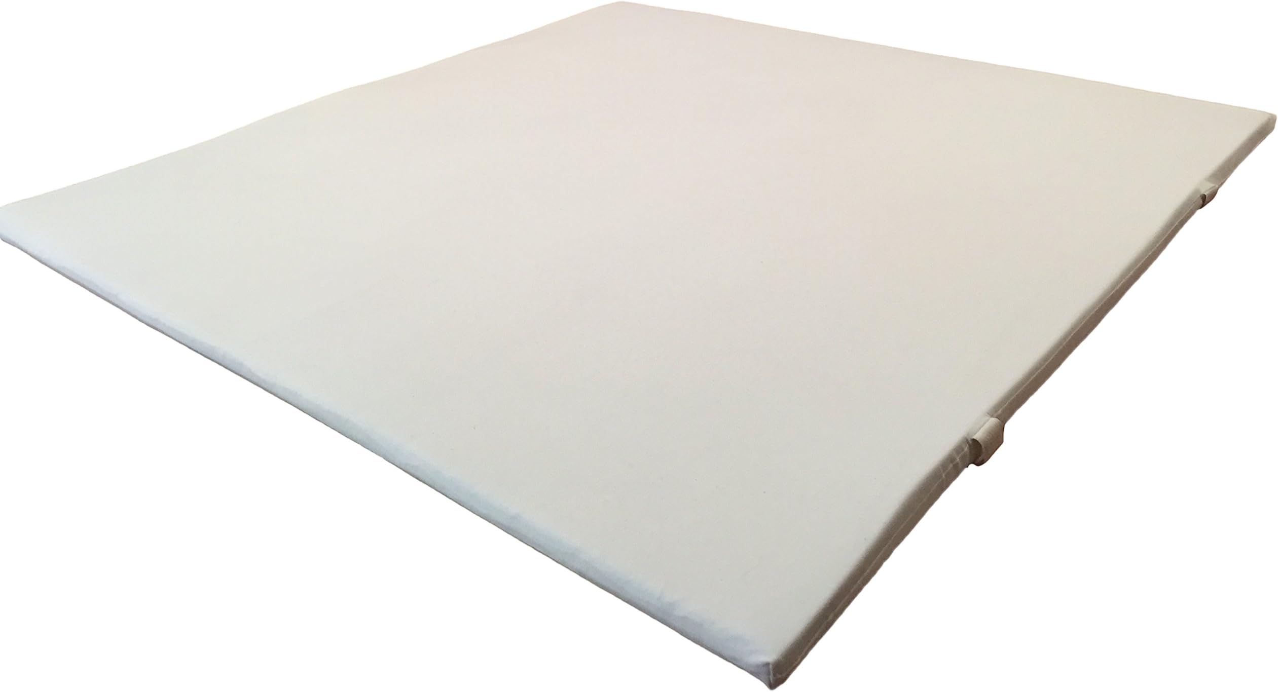 Cover for Snug Square and Baby Bello Play Mat (100% Organic Cotton -Ivory)